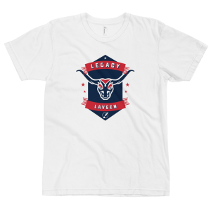 LTS Laveen Longhorns White Logo T-shirt 2020